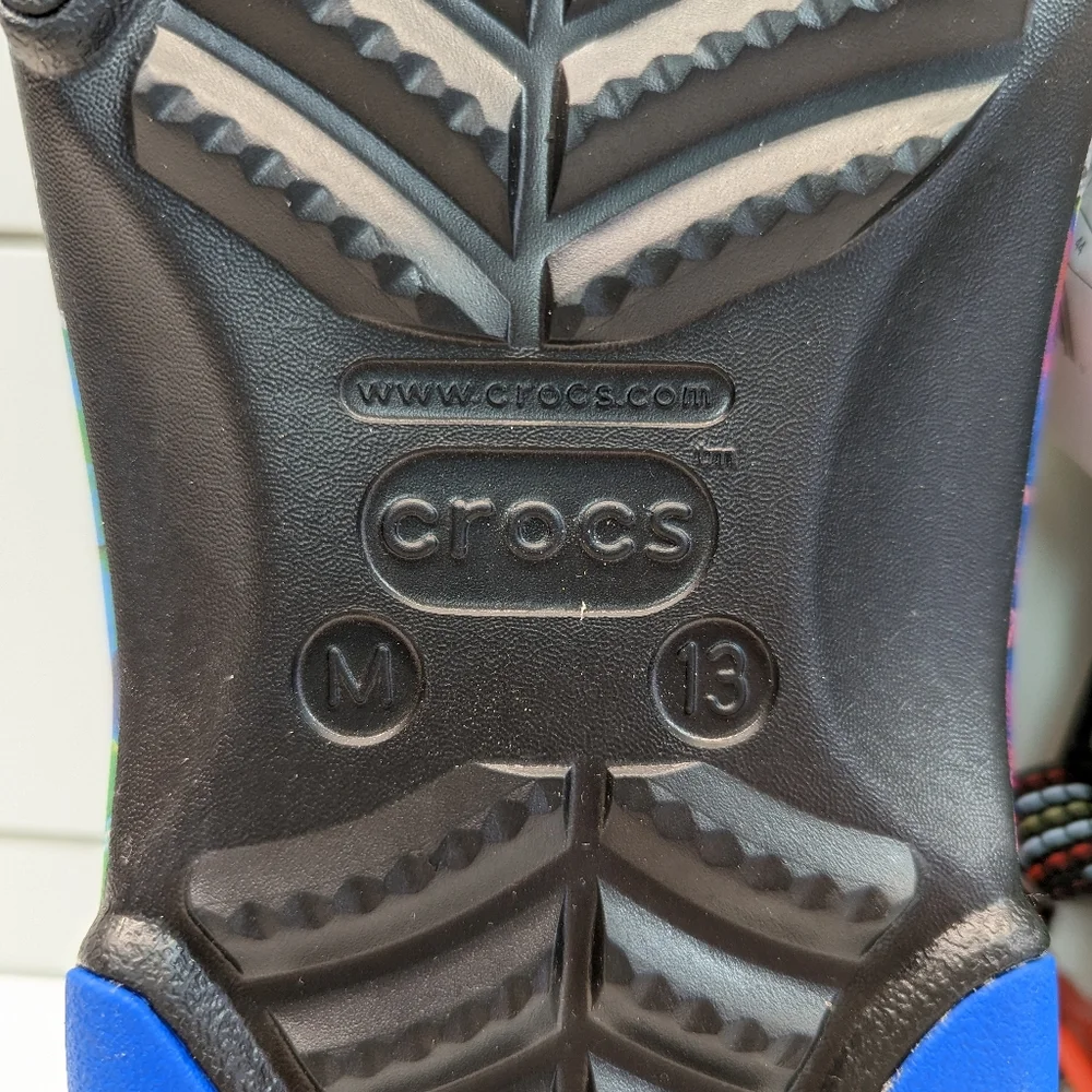Crocs Classic All Terrain Desert Trip Succulent Floral Handyman Clog Men's sz 13